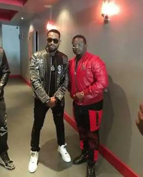 Former Label Mates Dbanj and Wande Coal in Rare Closeup Photo